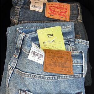 Levi's Light Blue Denim Collection